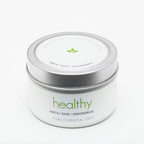 The Pure Candle * Healthy Vegan Candle * Aromatherapy Soy Candle - HEALTHY Soy Candle, Scented Candle with Lavender, Eucalyptus, Sage Pure Essential Oils Candle, Made in USA, VEGAN Certified