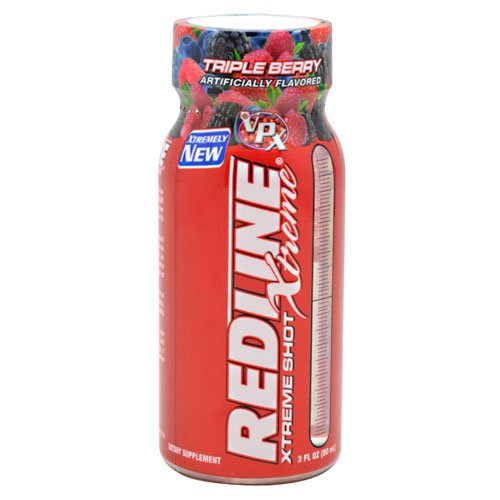 Redline Xtreme Shot - Ultimate RTD Energy Rush Triple Berry 24 bottles (3oz)