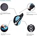 Miniues Gel Bike Seat Cover, Soft Silicone Cushion Comfortable Bicycle Saddle Replacement for Exercise, Mountain Road Gym Bike Seat, Toddler Bike Seat, Gel Padded Cyclingthumb 1