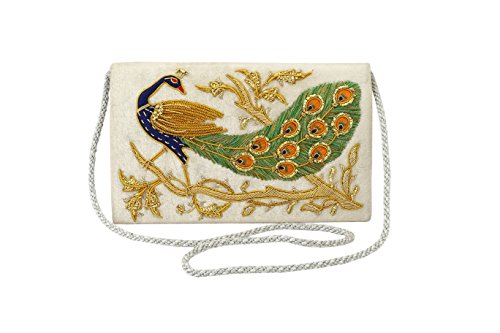Carry me zardozi embroidered designer party wear sling bags for w…