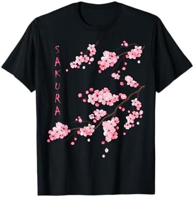 Amazon.com: Blooming Sakura Japan Cherry Blossom Flower Delight T