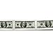 Forum Novelties Minch Hundred Fake Money Dollar Bill Toilet Paper Roll Bathroom-Novelty Funny, Green