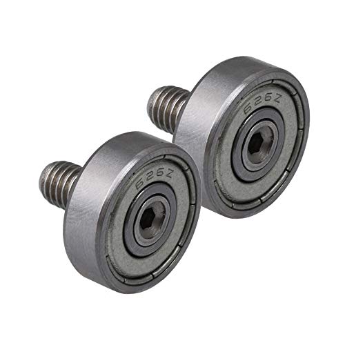 image for CNBTR M6x19mm Outer Diameter C3 Universal Waterproof Idler Bearing Pul