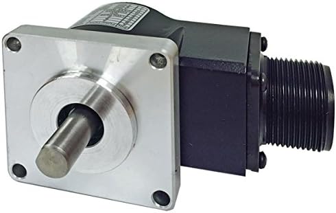 Dynapar H232500100245 Shafted Encoder (Rotary, Optical, Incremental), 2500 PPR, Flange Mount, 3/8" Shaft, 5V-26V In/5V Out Linedriver, 10-Pin Connector