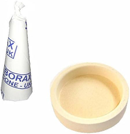 jewellers borax flux cone and dish