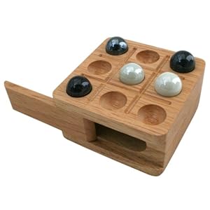 Amazon.com: Zachary Travel Tic-Tac-Toe Board Game with 