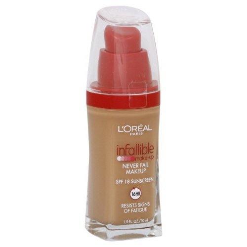 L'Oreal Paris Infallible Advanced Never Fail Makeup, Classic Tan (2-Pack)