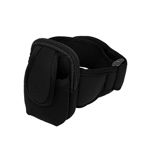 qzoxx Sport Armband Case Holder Bag for iPhone/4/4s/5/5s - Retail Packaging - Black