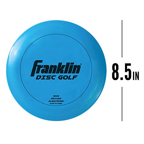 Franklin Sports Pro Disc Golf Discs Set Equipment Starter Kit Driver