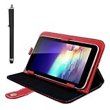 Ularmo® Fashion Magic Leather Case + Stylus for RCA 7