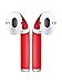 AirPod Skins Protective Wraps - Stylish Covers for Protection & Customization, Compatible with Apple AirPods (Red)