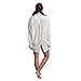 Utopiat Audrey Style Cotton Sleep Shirt Women Inspired by Breakfast at Tiffany's (Small, Without Gift Box) White