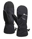 Andorra Women's Touchscreen Ski and Snowboarding Mitten with Diagonal Zippered