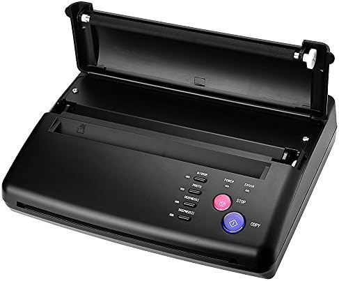 Tattoo Transfer Machine,Professional Tattoo Transfer Stencil Machine Thermal Copier Printer Black With Printer Transfer Machine