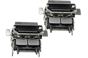 PARTSATOZ Rinbers Pack of 2 for HDMI Out Port Socket Interface Jack Plug Connector Replacement Kit for Microsoft Xbox One Slim S Console, Original Version