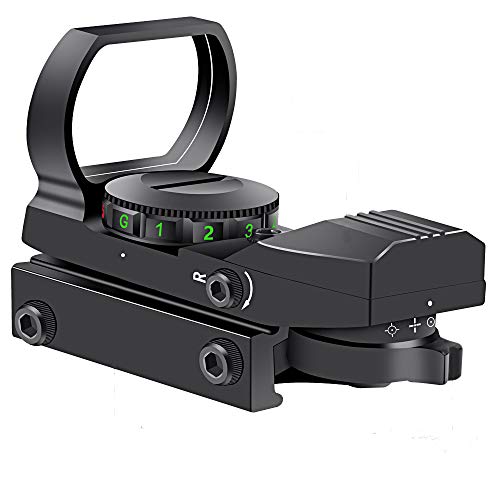 Reflex Sight Red Dot Sights, Adjustable Reticle Red Green Dot Sight