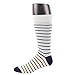 RIORIVA Men Dress Socks -Big Tall Fun Designed Patterned Colorful For Casual Home (BSK03X-5 PACK classic stripe, US Men Size 10.5-14/EU 44.5-49)