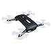 HaMi Foldable Mini Drone,Wifi FPV Quadcopter Drones with 720P Camera 6-Axis Gyro Selfie Drone,Smartphone Controlled RC Helicopter - Black