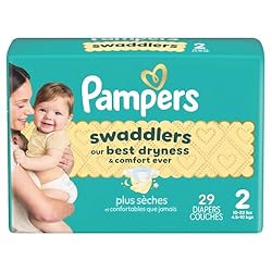 Pampers Baby Diapers - Swaddlers - Size 2, 29