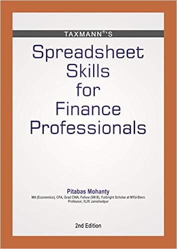 Taxmann's Spreadsheet Skills for Finance Professionals (2nd Edition 2020)