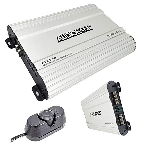 Audiobank P5000.1D Monoblock Car Audio Amplifier with 5000 Watts