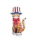 Patriotic 4th of July Animal Garden Stakes, Cat
