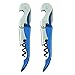 2 Pack Waiter's Corkscrew by HQY - Best All-in-one Wine Opener, Bottle Opener and Foil Cutter with No-risk
