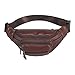 Polare Genuine Leather Fanny Pack/Waist Bag/Organizer (Classic Style)