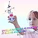PALA PERRA RC Helicopter Flying Toys with Rechargeable Mini Infrared Induction Drone, RC Toys for Kids Boys Girls Indoor Games (Flying Unicorn