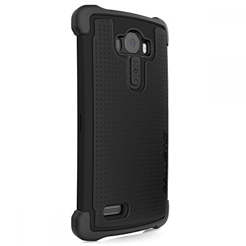 Ballistic, LG G4 Case [Tough Jacket Maxx] Holster Clip & Tempered Glass Screen Protector Included - 7ft Drop Tested Protection [Black] Reinforced Bumper Cell Phone Case for LG G4  - Black