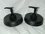 Wide Mouth Antique Black Lid Double Pack
