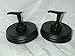 Wide Mouth Antique Black Lid Double Pack
