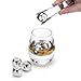 Manly Thing Luxury Whiskey Stones Set of 8 Reusable Drinking Rocks | Perfect for Chilling Bourbon Rum Wine Liquor and Won't Dilute Your Beverage Unlike Ice Cubes | A Premium Whiskey Present for Men |