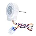 Wadoy WR60X10185 Evaporator Fan Motor Compatible with GE Refrigerator/Freezer Replaces WR23X10353 WR23X10355 WR23X10364