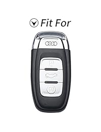 Hey Kaulor Audi - Funda de piel para llave de coche