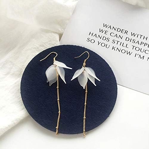 Amazon 新しいフラワー手作りボヘミアボヘミアンをイヤリング女性ファッションロング吊りイヤリングクリスタル女性の結婚式のイヤリングパーティージュエリー ネックレス 通販