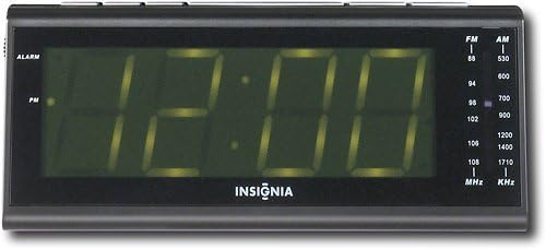 best buy insignia alarm clock