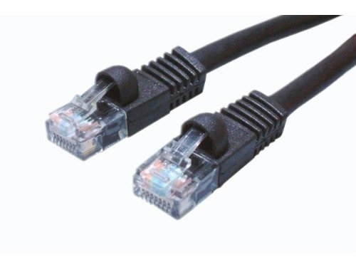 APC 47251BK-5 CAT 6 Straight Through up to 550Mhz 568B Molded Snagless Patch Co…