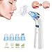 Blackhead Remover Blackhead Vacuum Microdermabrasion Machine Facial Pore Cleanser Blackhead Acne Removal Powerful Extractor With 4 Replaceable Suction Heads (Pore Cleanser-873-white)
