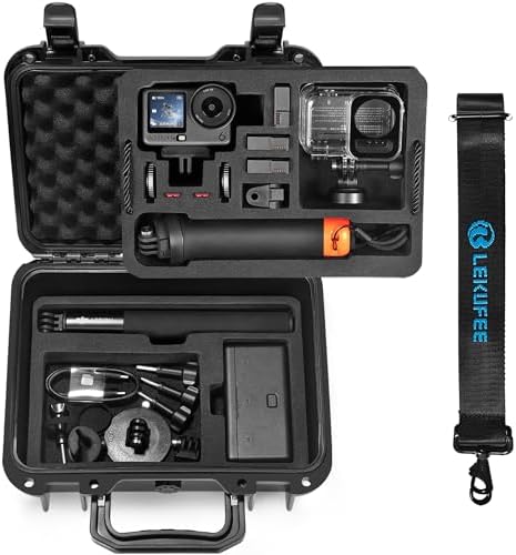 Amazon.com : Lekufee Waterproof Hard Case for DJI Osmo Mobile 6