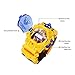 Robots Watch Toys for Kids,Digital Watch 2 in 1Deformation Robot Toys for Boys and Girls,Robot Watch for School GIF (Yellow)