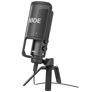 Rode NT-USB USB Condenser Microphone, Black