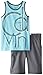 Calvin Klein Little Boys' Blue Tank Top with Gray Shorts