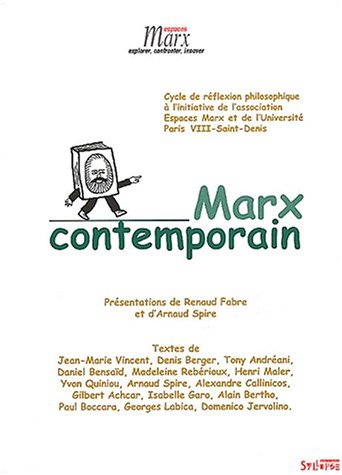 Marx contemporain