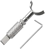 eoocvt Stainless Steel Leather Cutting Tool with Adjustable Swivel Knife