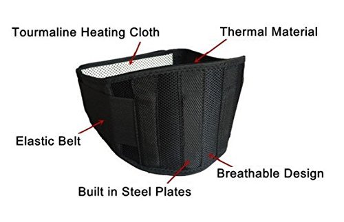 Actopus Magnetic Back Support Belt Pain Relief Brace Therapy
