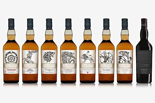 Various Distilleries - Game Of Thrones - All 8 Bottles In The Series Complete Initial Set - Whisky