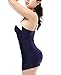 Halter Swimsuit Women 2 Piece Bathing Suit Skirted Swimwear Swimming Suits Navy Blue L