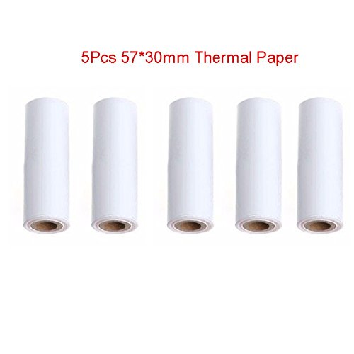 5PCS 57x30mm Thermal Receipt Paper Roll for Mobile POS 58mm Thermal Printer Lot - Thumbnail 3