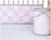BreathableBaby Breathable Mesh Crib Liner- Dahlia